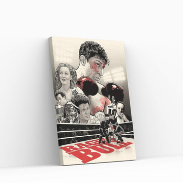 Raging Bull Canvas Wall Art - Y Canvas