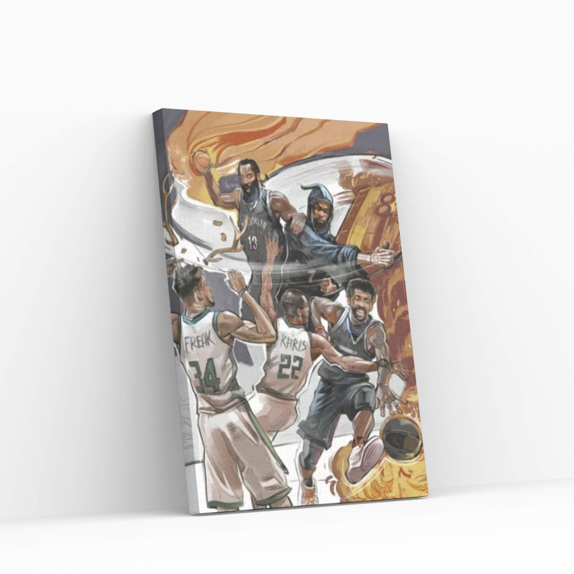 Invincible Trio Canvas Wall Art - Y Canvas