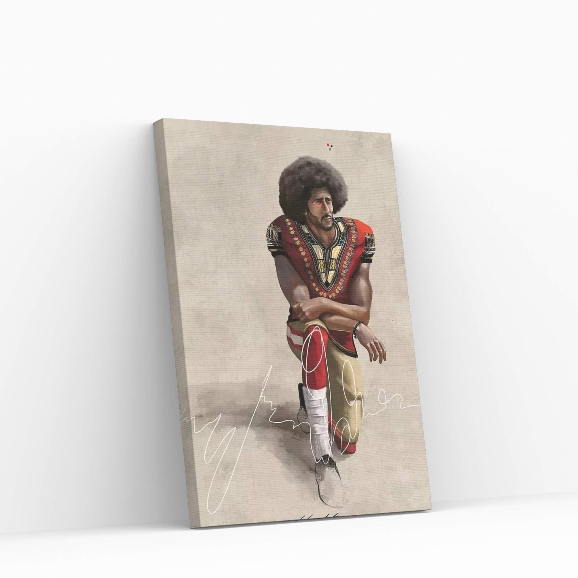 BHM Kaepernick Canvas Wall Art - Y Canvas