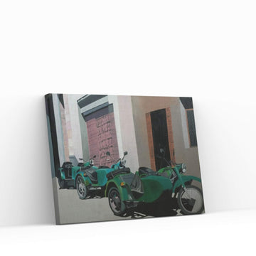 Side Parade Canvas Wall Art - Y Canvas