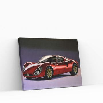 Alfa Romeo 33 Stradale 1967 Canvas Wall Art - Y Canvas