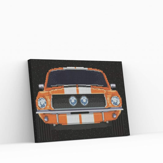 '67 Mustang Canvas Wall Art - Y Canvas