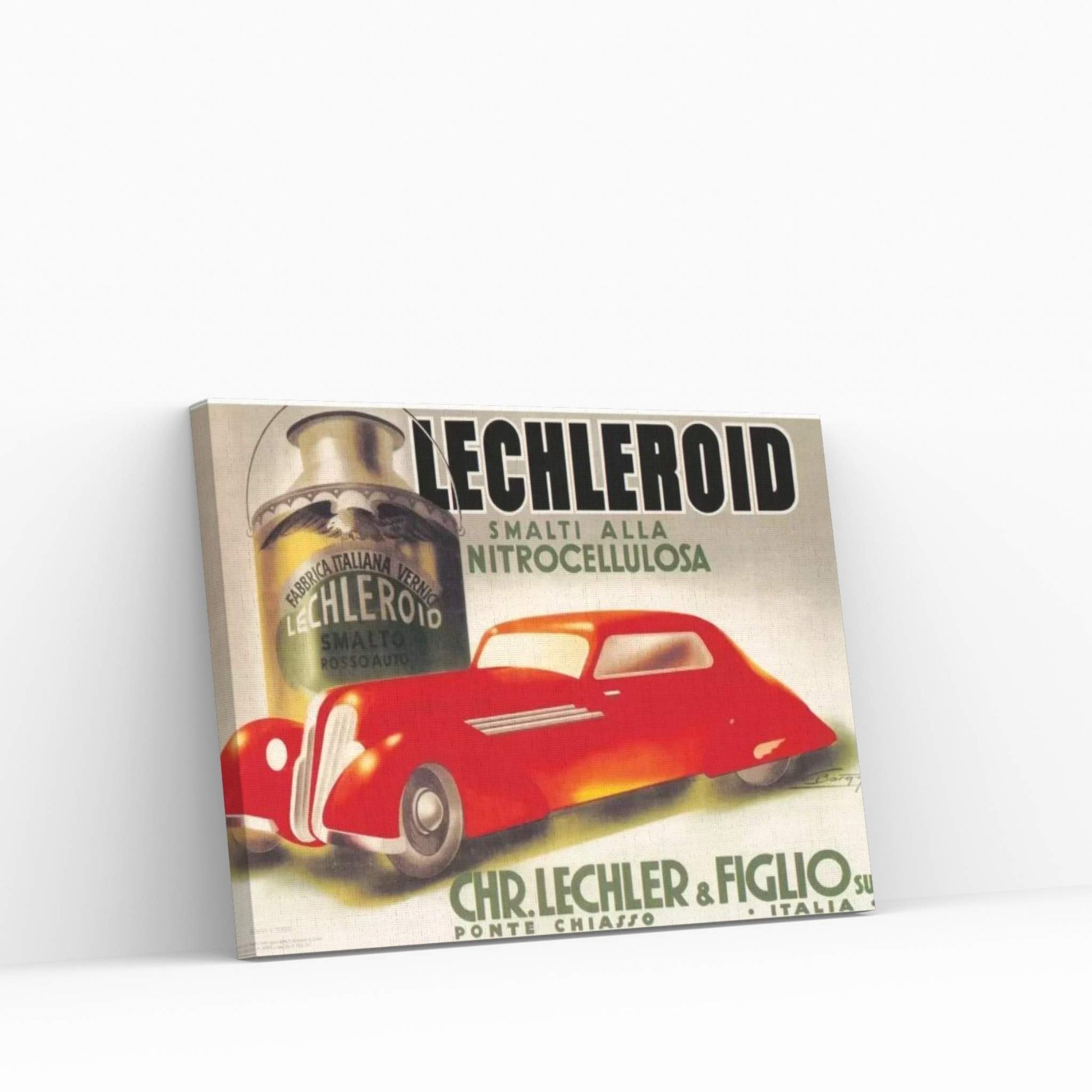 Lechleroid Canvas Wall Art - Y Canvas