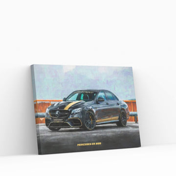 Mercedes ER 800 Canvas Wall Art - Y Canvas