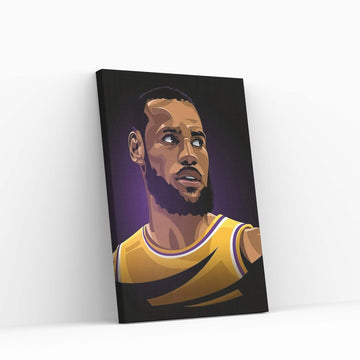 King James Canvas Wall Art - Y Canvas