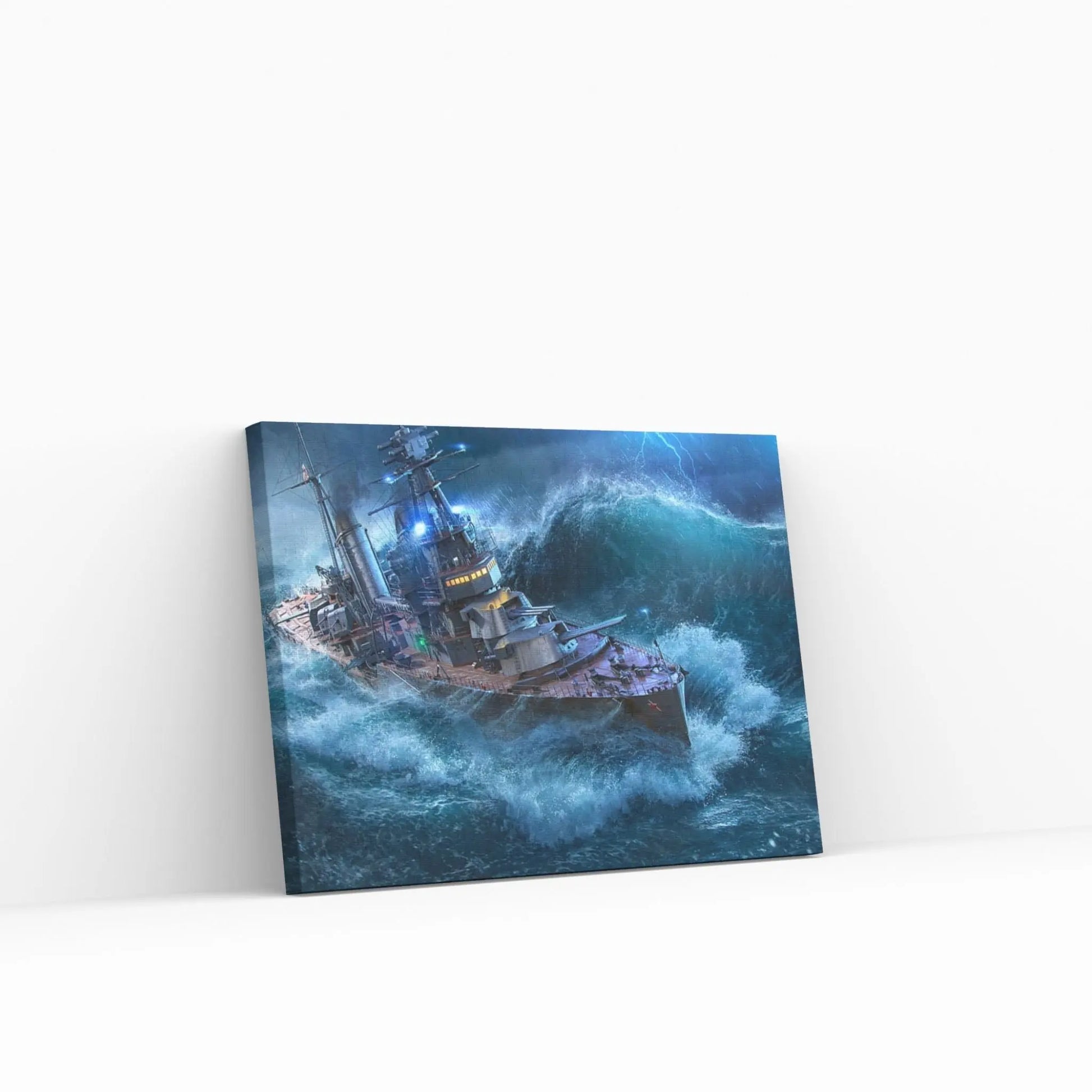 Sailing Boat Canvas, Sea Wall Decor, Sea Landscape, Sailboat Painting,Ocean Painting - Y Canvas