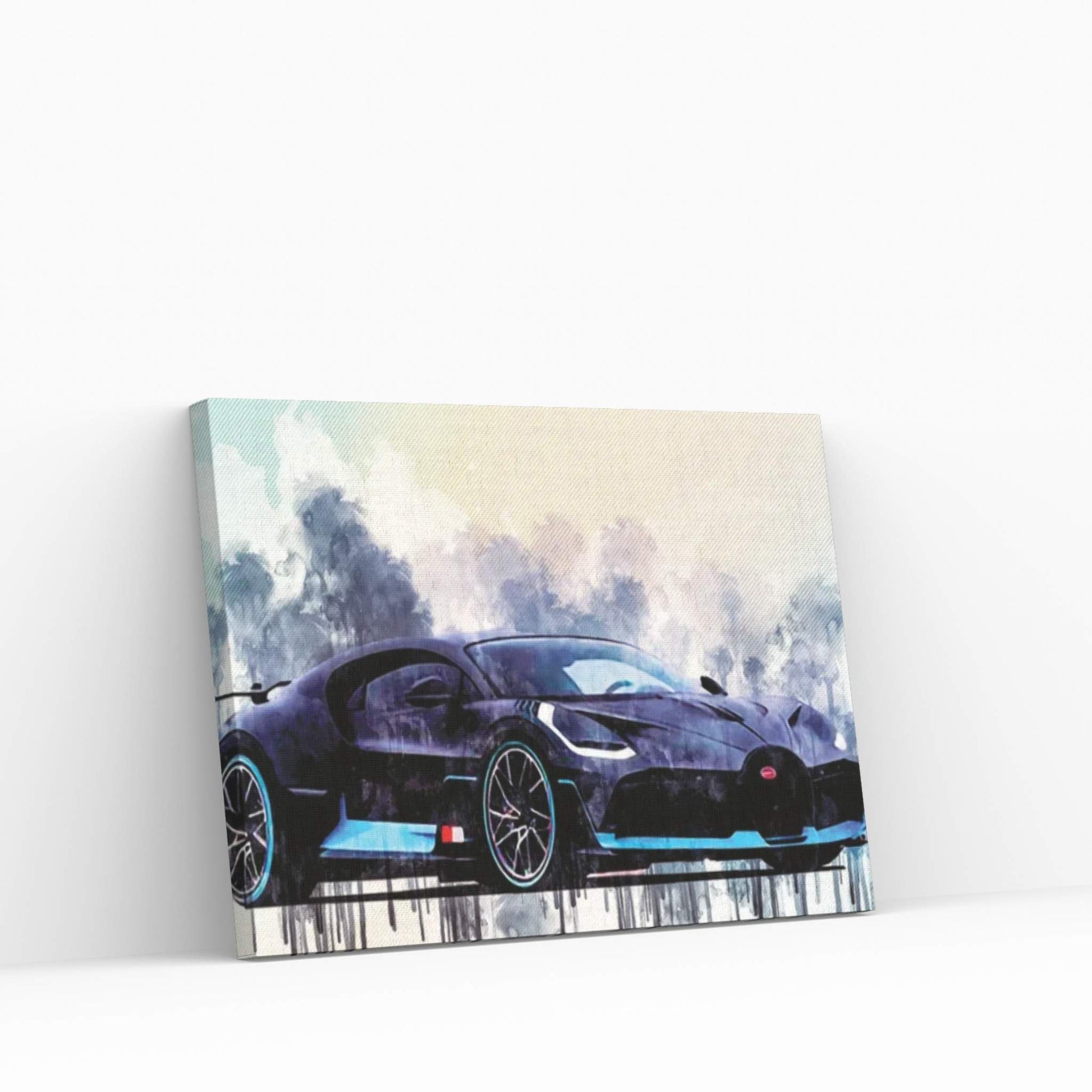 Bugatti Divo 2018 Supercar Hypercar Canvas Wall Art - Y Canvas
