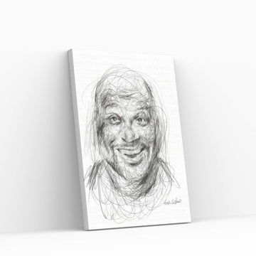 Shaq Canvas Wall Art - Y Canvas