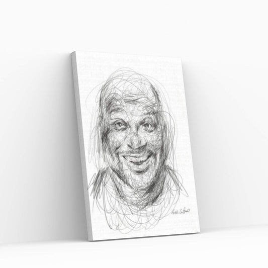 Shaq Canvas Wall Art - Y Canvas