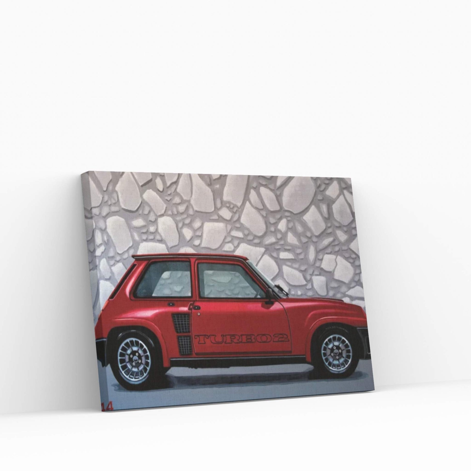 Renault 5 Turbo 1980 Canvas Wall Art - Y Canvas