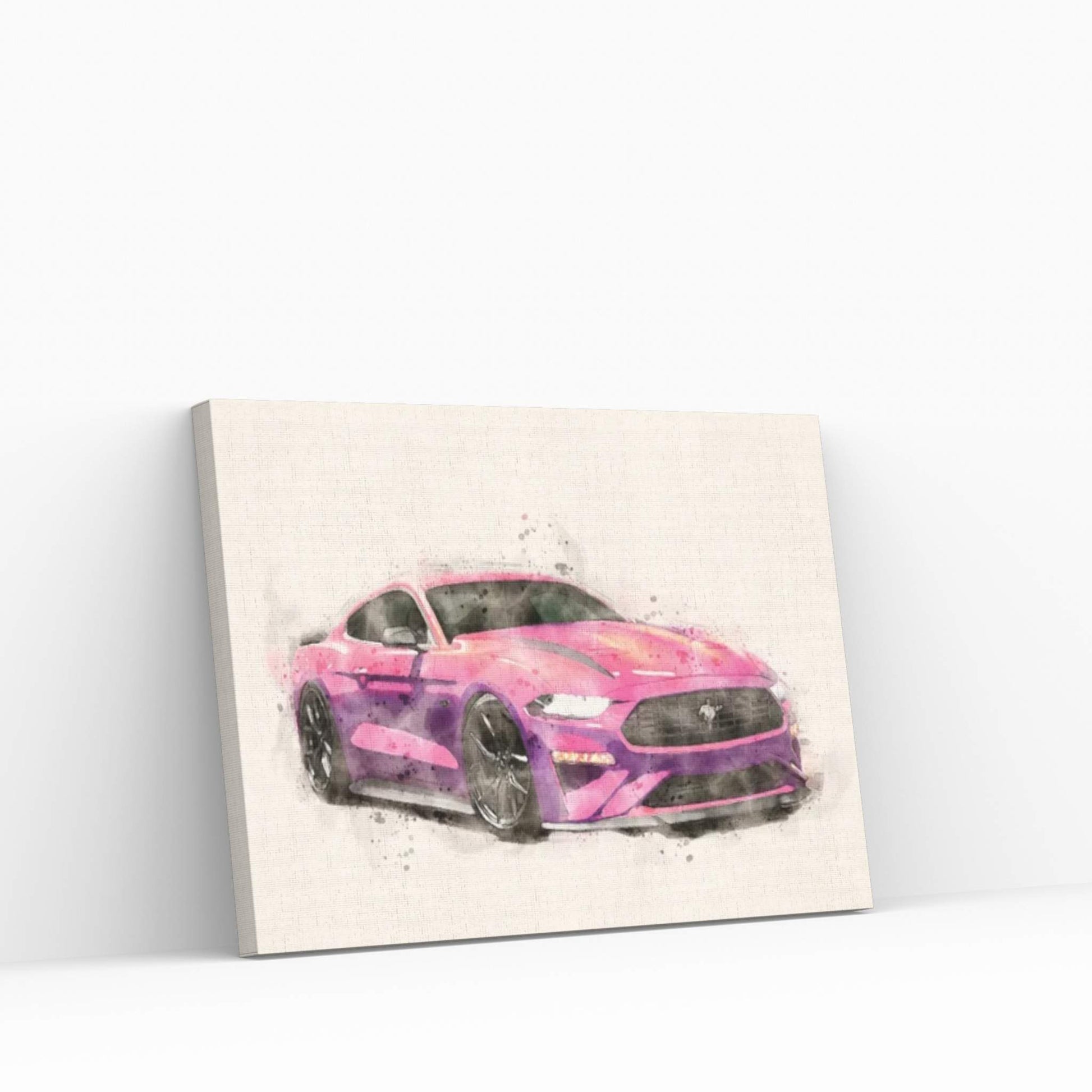 Ford Mustang St MMXX Canvas Wall Art - Y Canvas