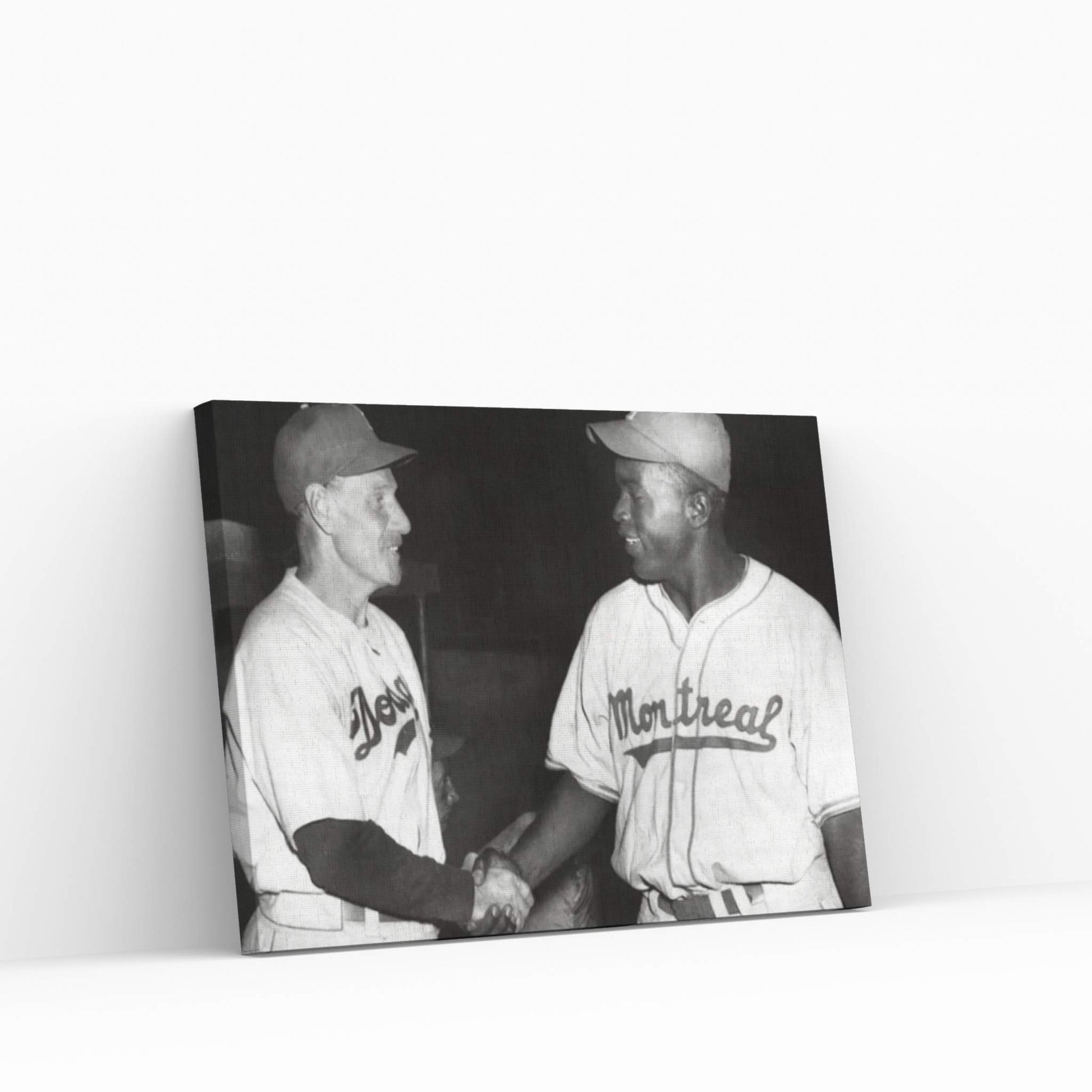 Jackie Robinson (1919-1972) Canvas Wall Art - Y Canvas