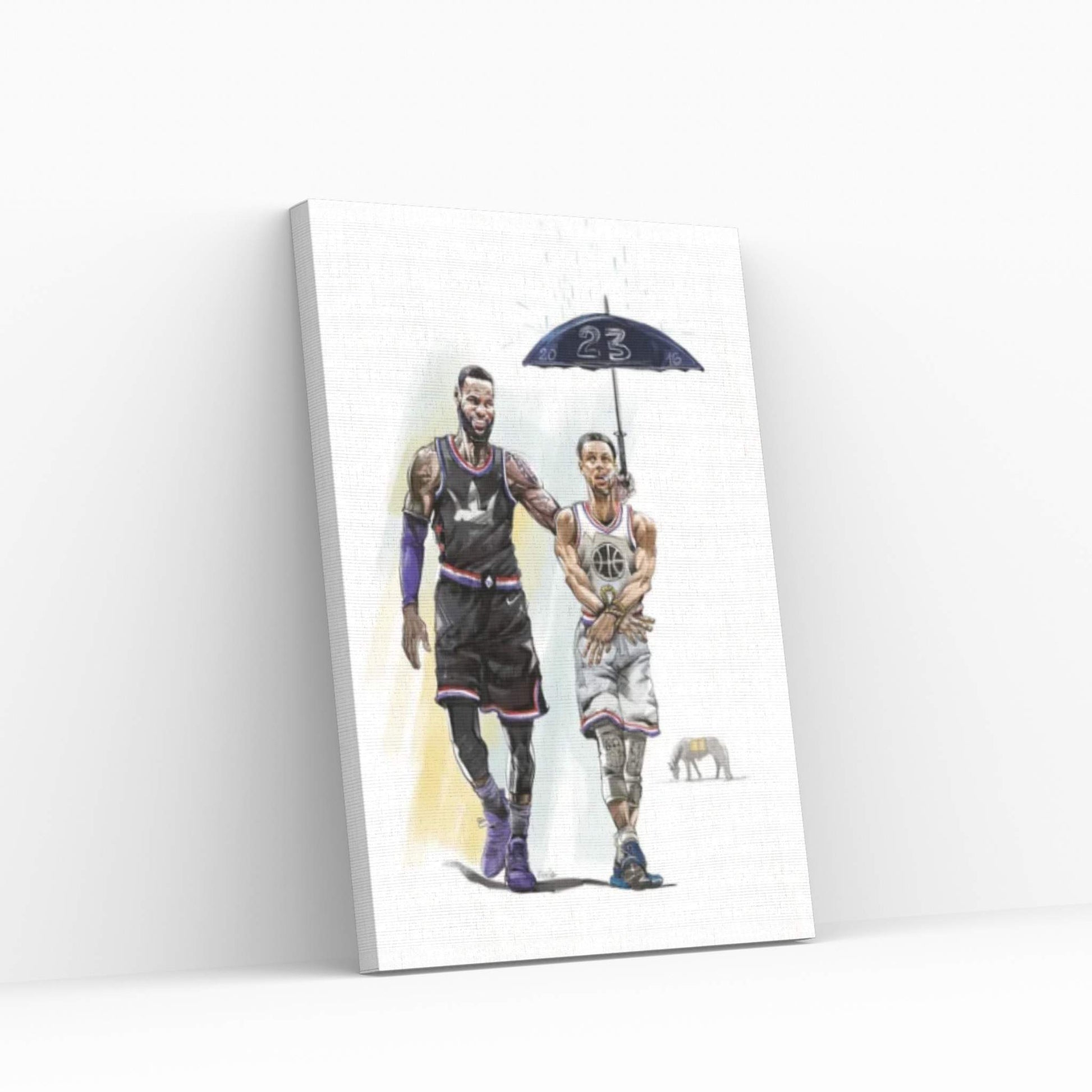 Don't Worry Buddy! Canvas Wall Art - Y Canvas