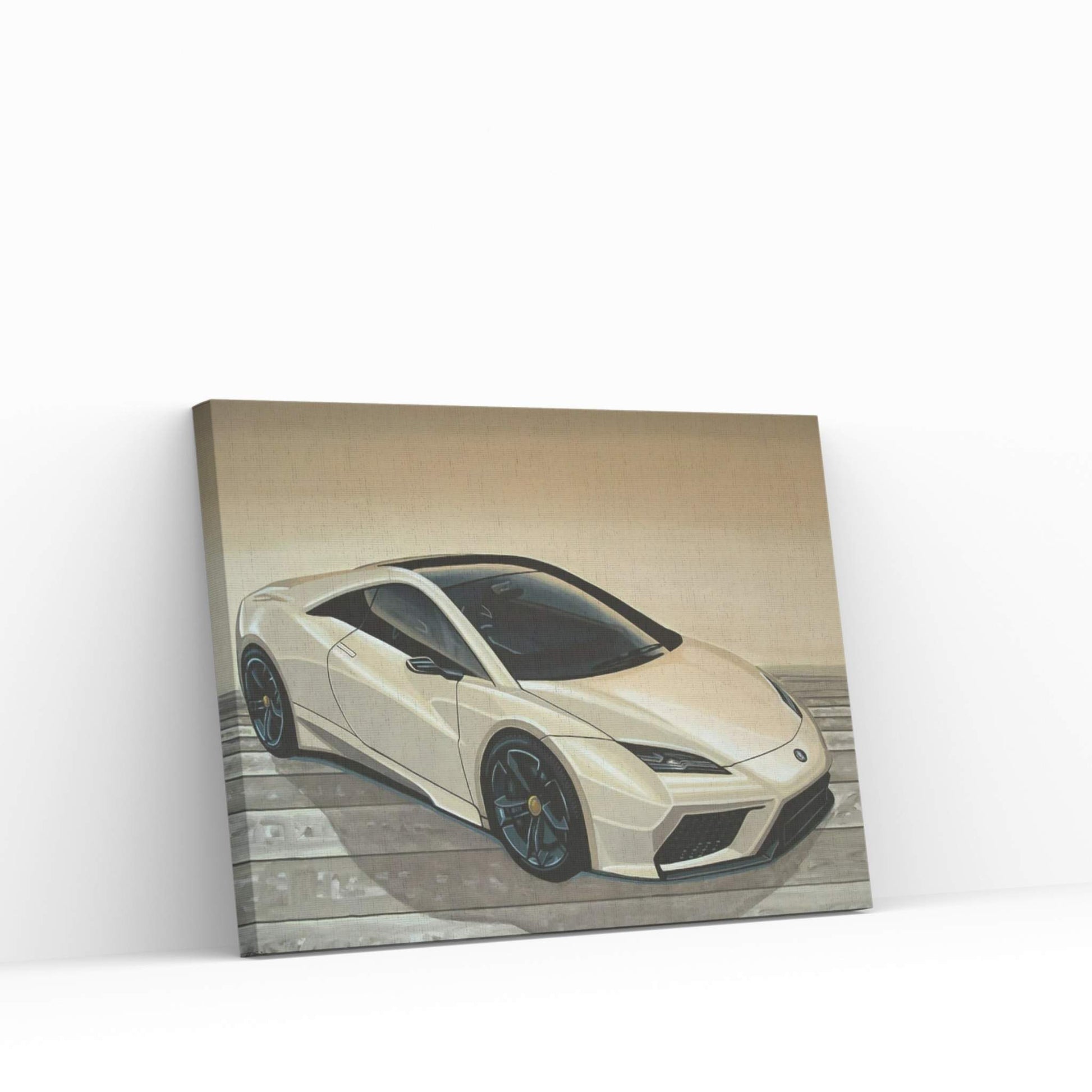 Lotus Esprit Canvas Wall Art - Y Canvas