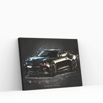 Chevrolet Camaro Acrylic Canvas Wall Art - Y Canvas