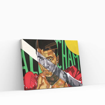 Ali Canvas Wall Art - Y Canvas