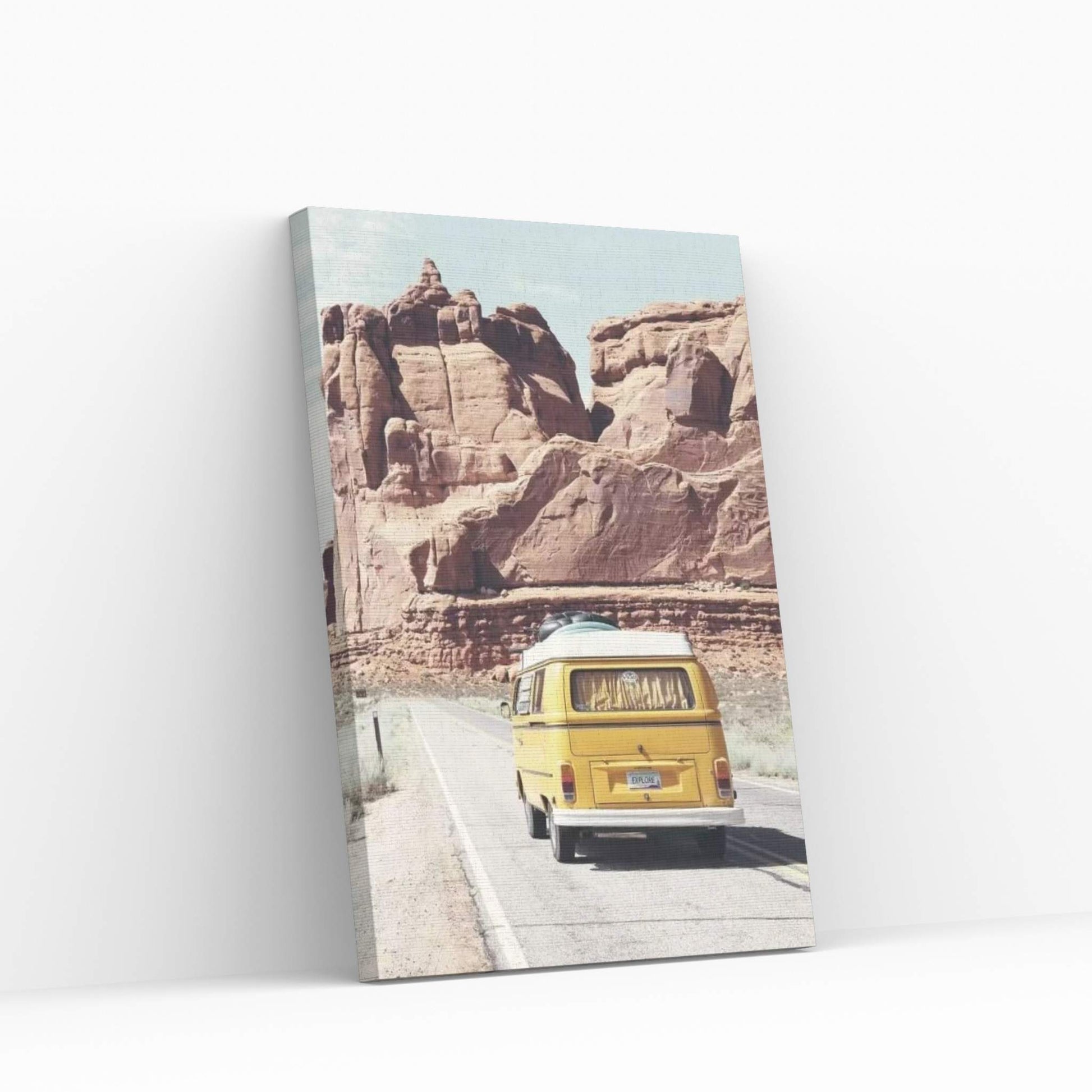 Road Trip Canvas Wall Art - Y Canvas