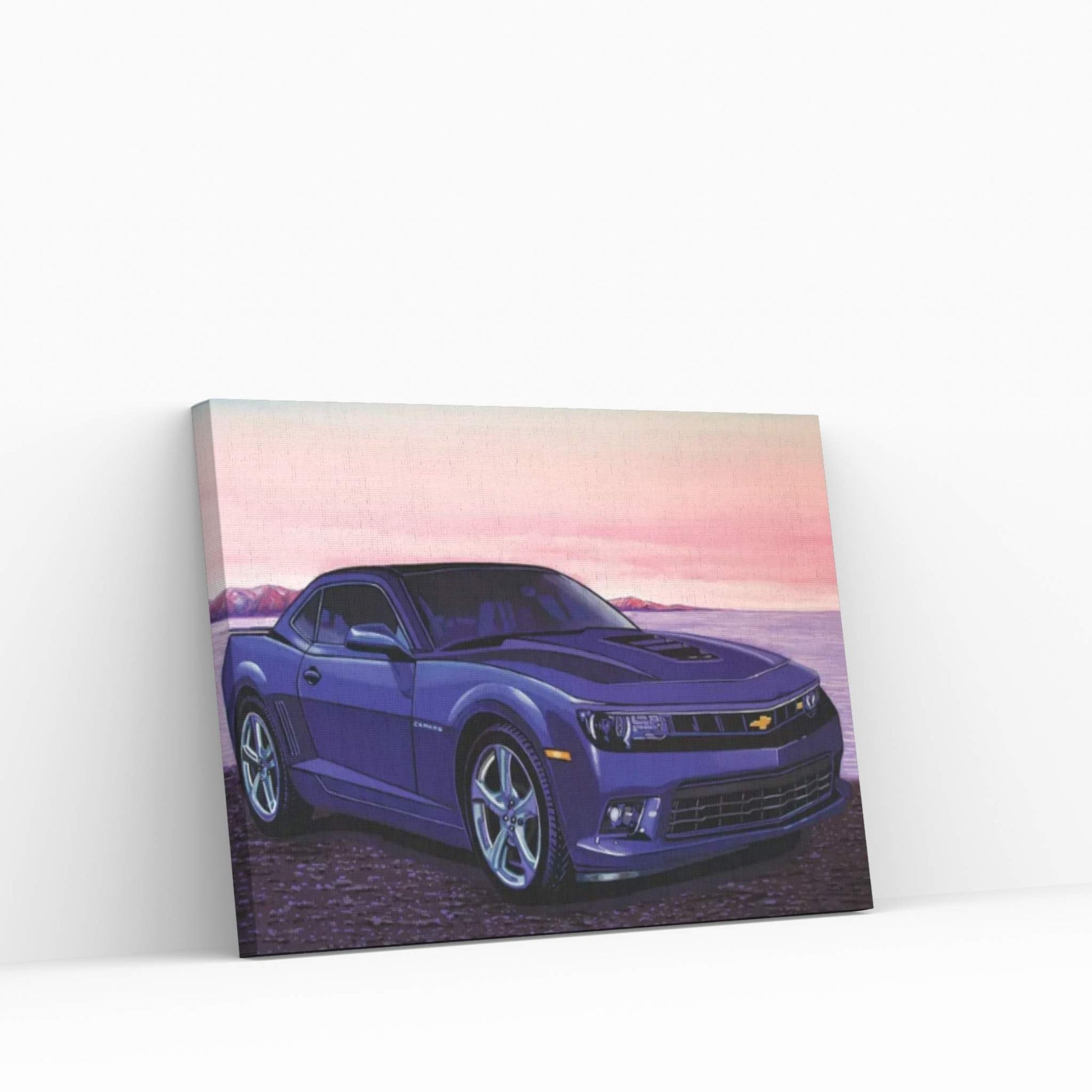 Chevrolet Camaro Car Canvas Wall Art - Y Canvas