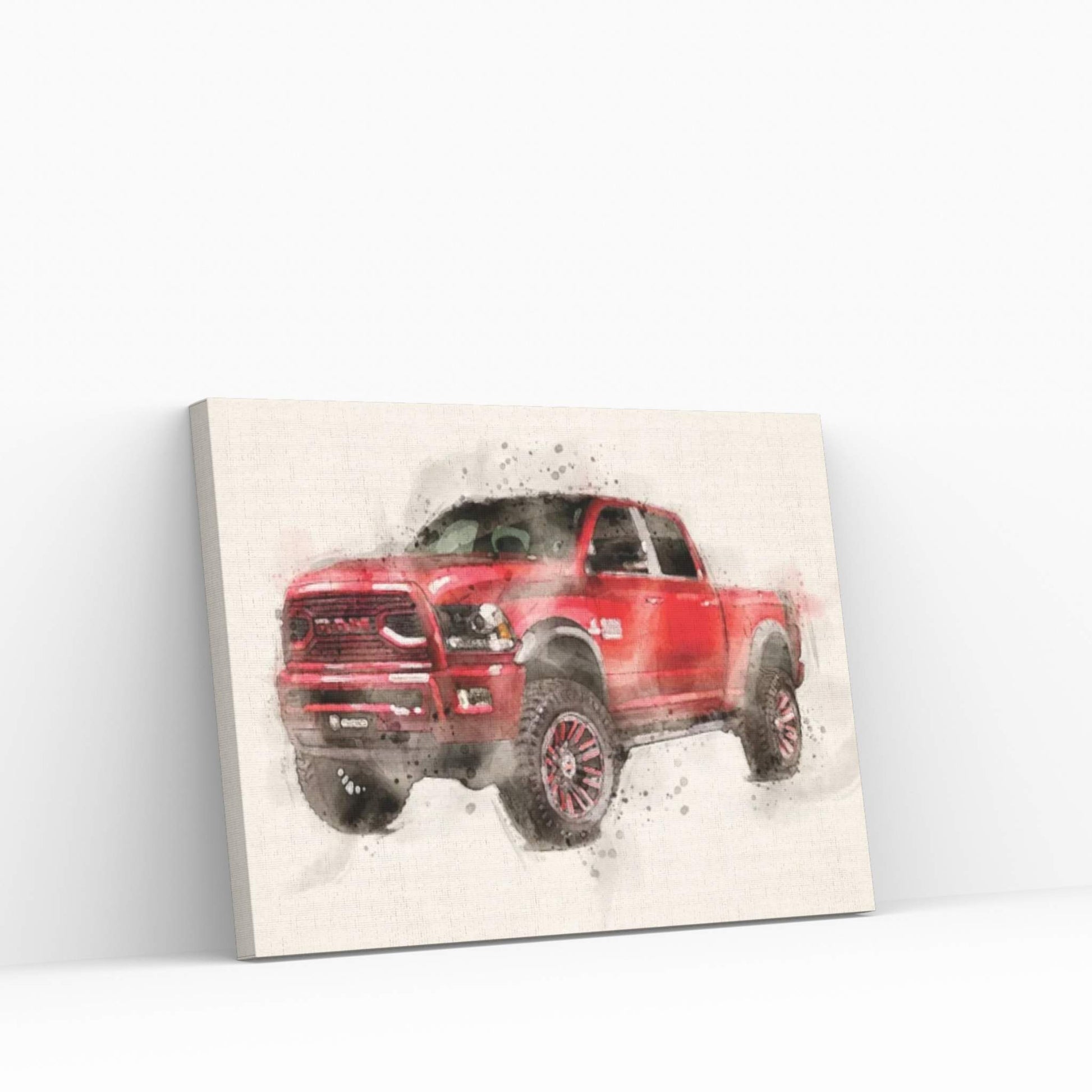 Dodge Ram II Canvas Wall Art - Y Canvas