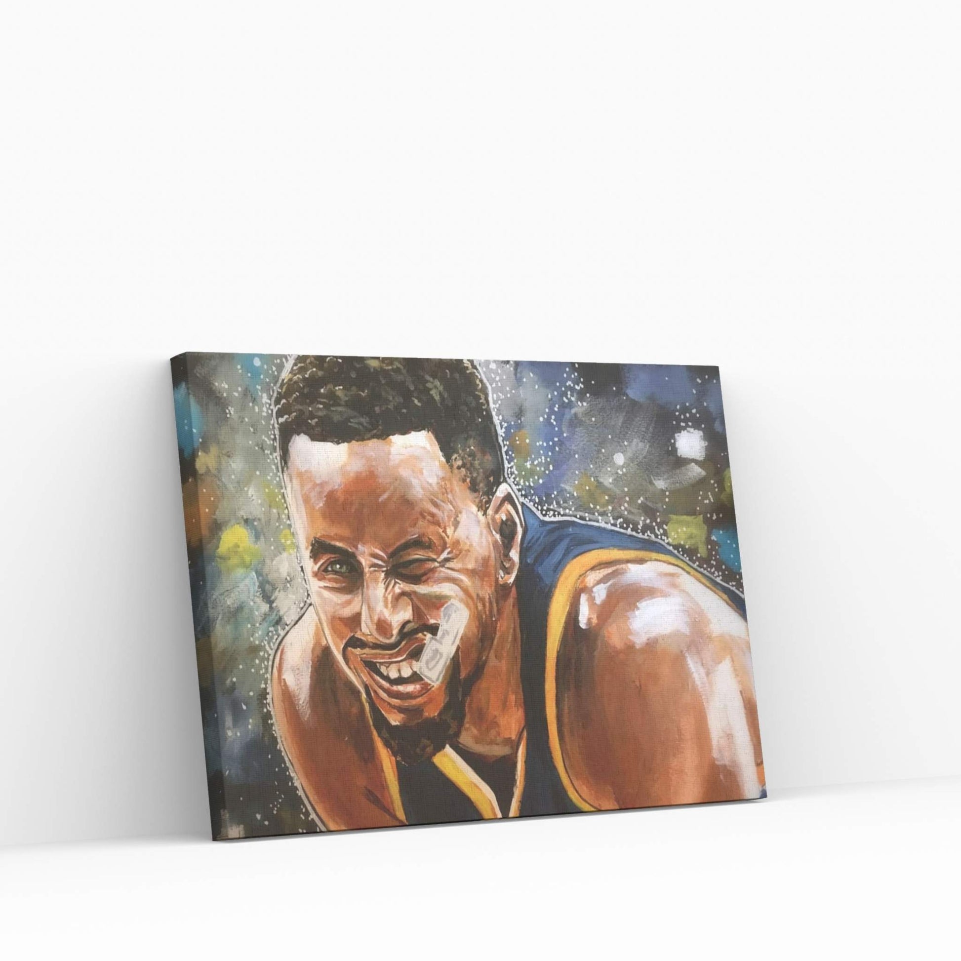 Steph Curry Canvas Wall Art - Y Canvas