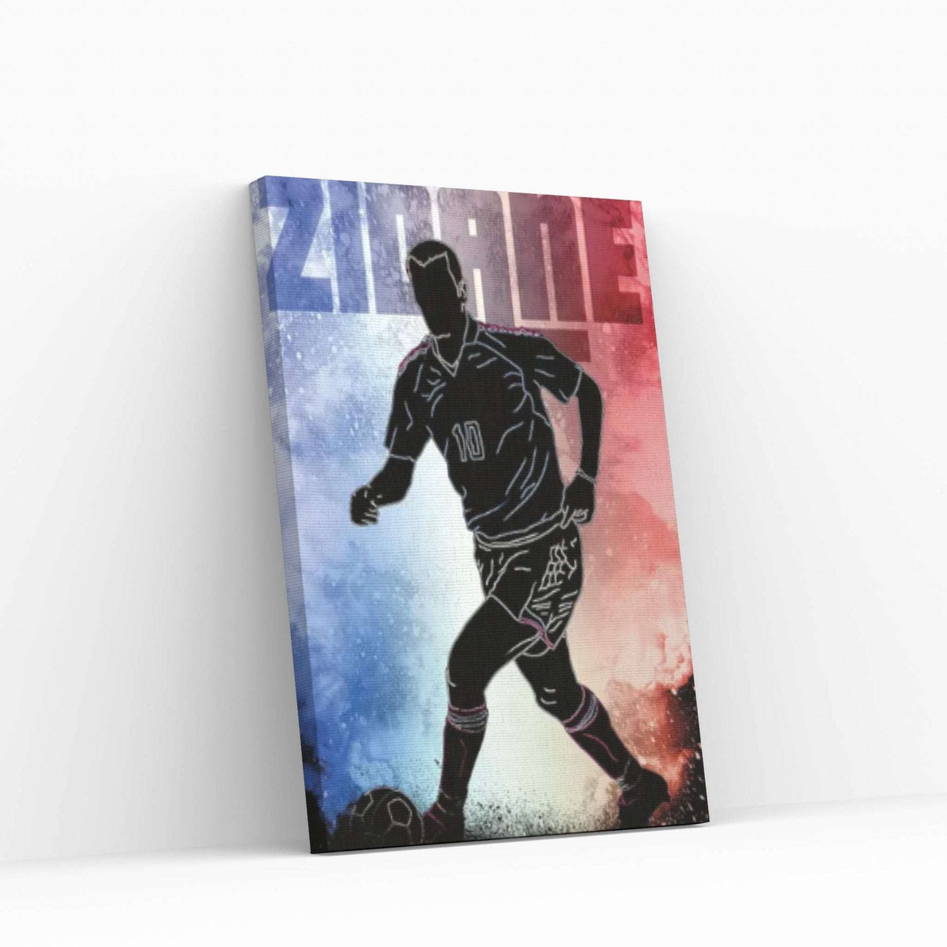 Soul Of Zizou Canvas Wall Art - Y Canvas