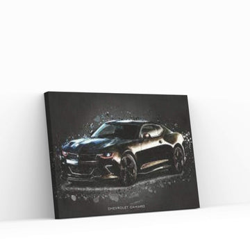 Chevrolet Camaro Canvas Wall Art - Y Canvas