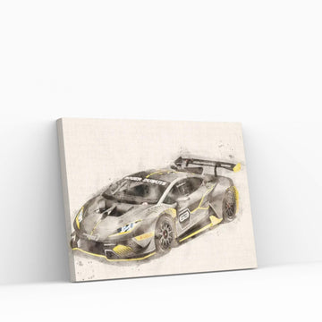 Lamborghini Tuning Canvas Wall Art - Y Canvas