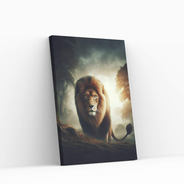 Lion Animal Canvas Wall Art Home Decor - Y Canvas