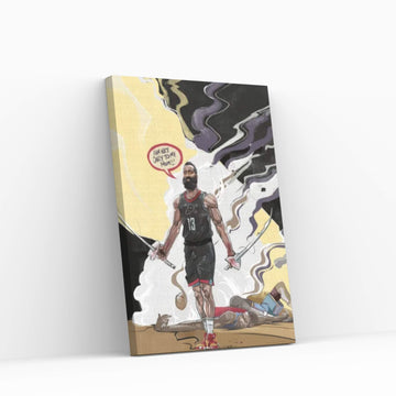 Beard Canvas Wall Art - Y Canvas