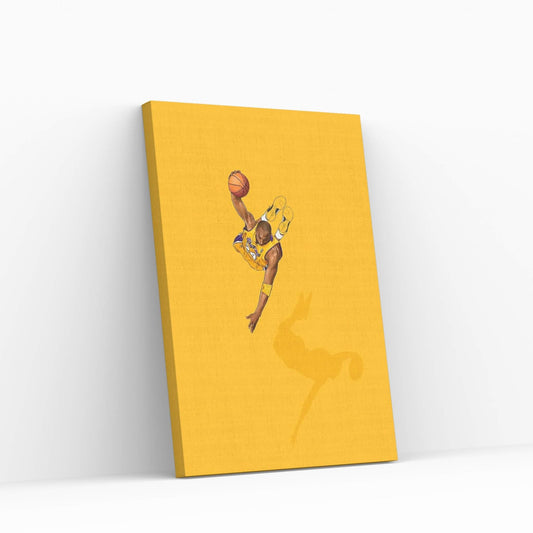 Frequent Fliers Kobe Canvas Wall Art - Y Canvas