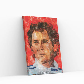 Senna Watercolor Canvas Wall Art - Y Canvas