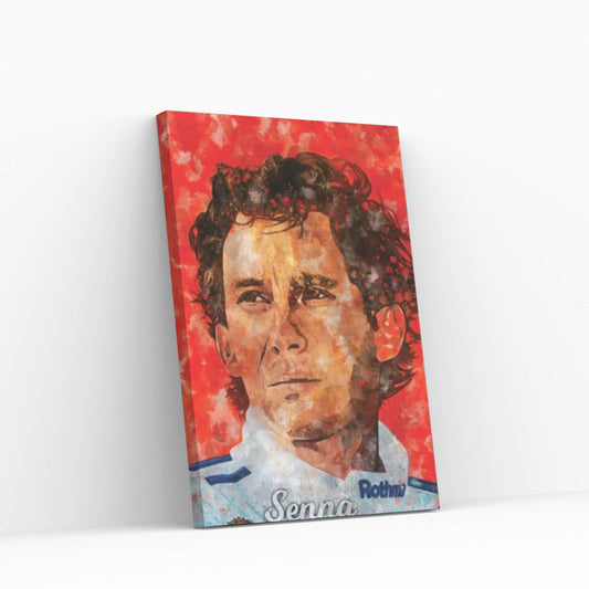 Senna Watercolor Canvas Wall Art - Y Canvas