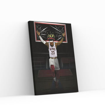 King James Canvas Wall Art - Y Canvas