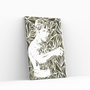 Bruce Lee Canvas Wall Art - Y Canvas