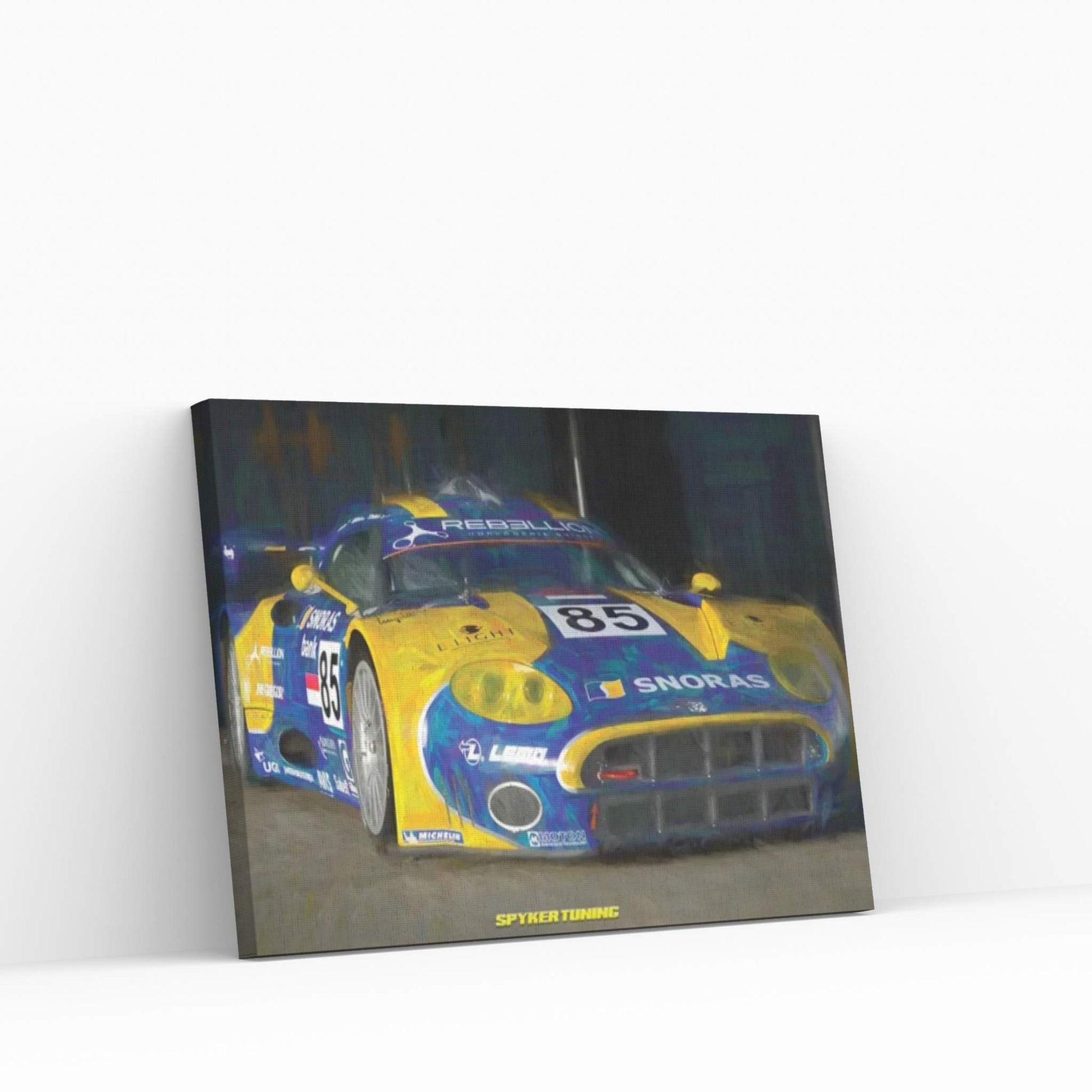 Spyker Tuning In Watercolor Canvas Wall Art - Y Canvas
