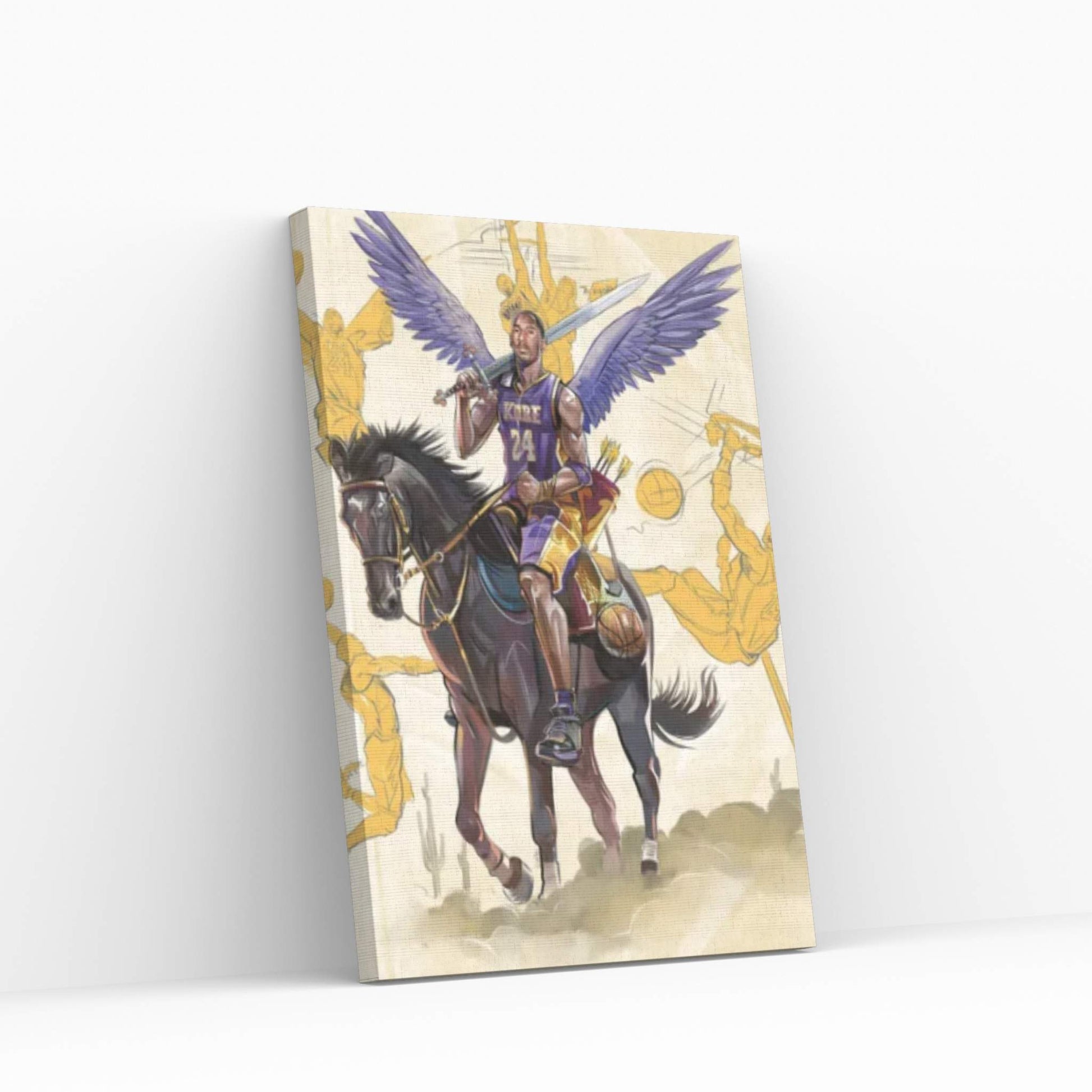 Angel Of Los Angeles Canvas Wall Art - Y Canvas