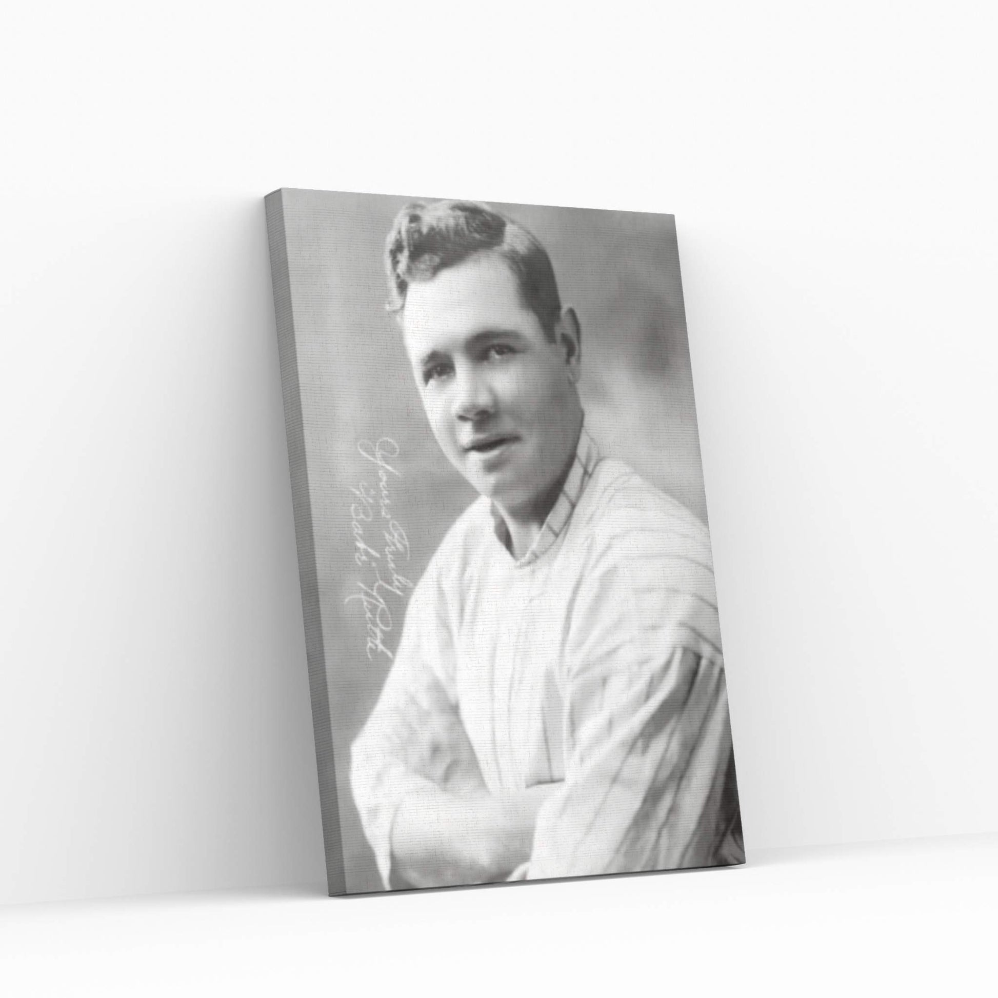 George H. Ruth Canvas Wall Art - Y Canvas