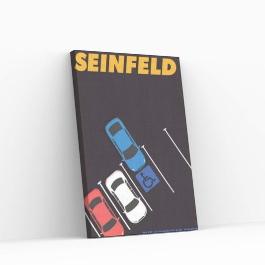 Seinfeld Alternative Minimalist Poster Canvas Wall Art - Y Canvas