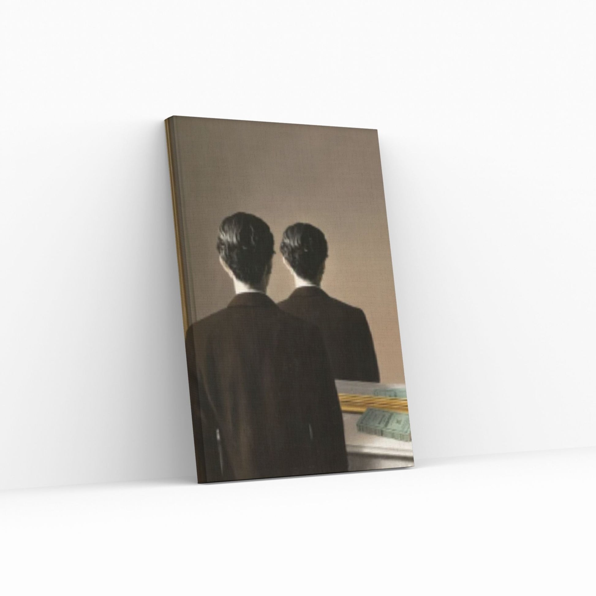 Rene Magritte Canvas Wall Art Poster, Not to be Reproduced Wall Decor Print, Rene Magritte Canvas - Y Canvas