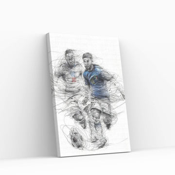 Italia Inghilterra Canvas Wall Art - Y Canvas