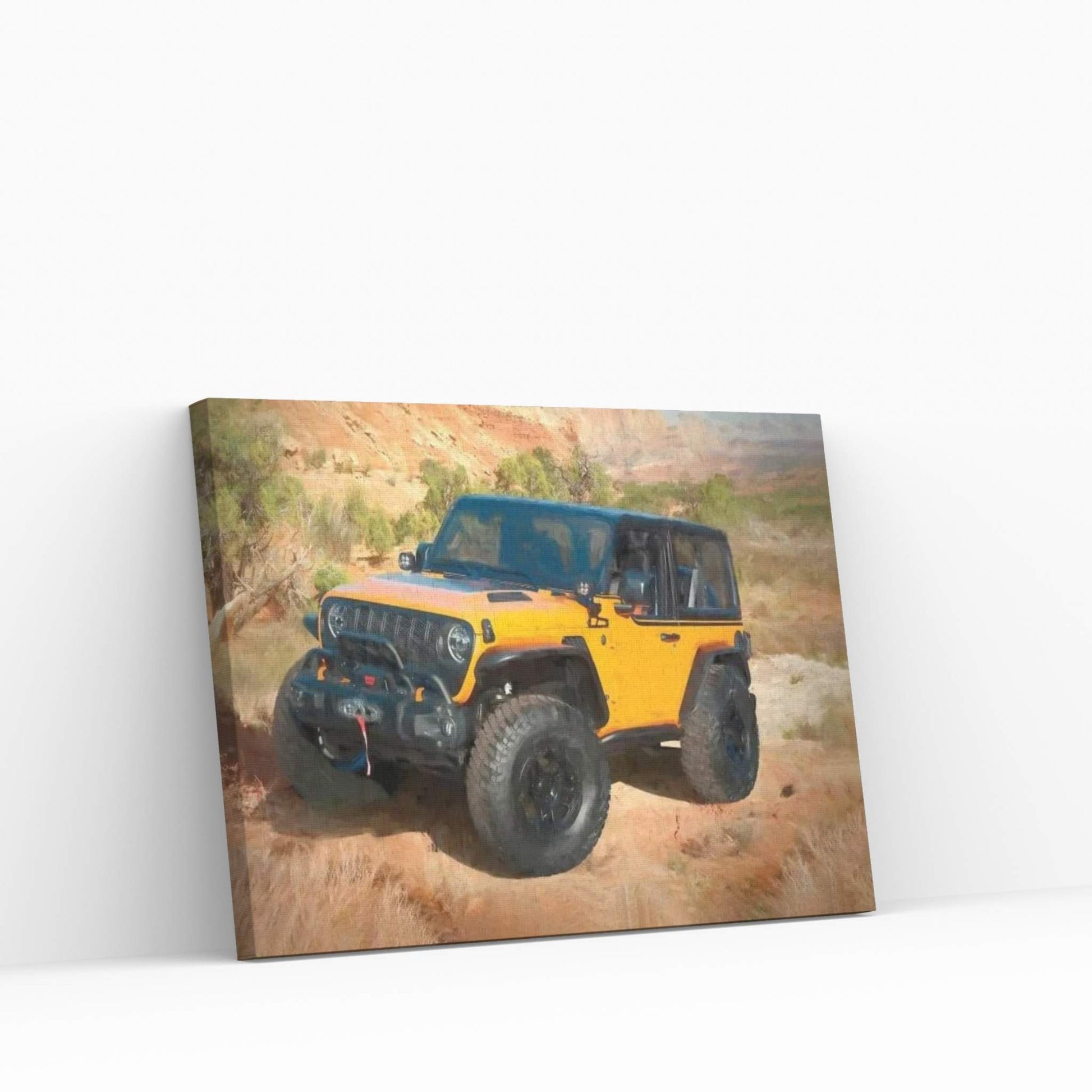Jeep Canvas Wall Art - Y Canvas
