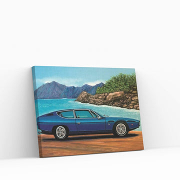 Lamborghini Espada Canvas Wall Art - Y Canvas