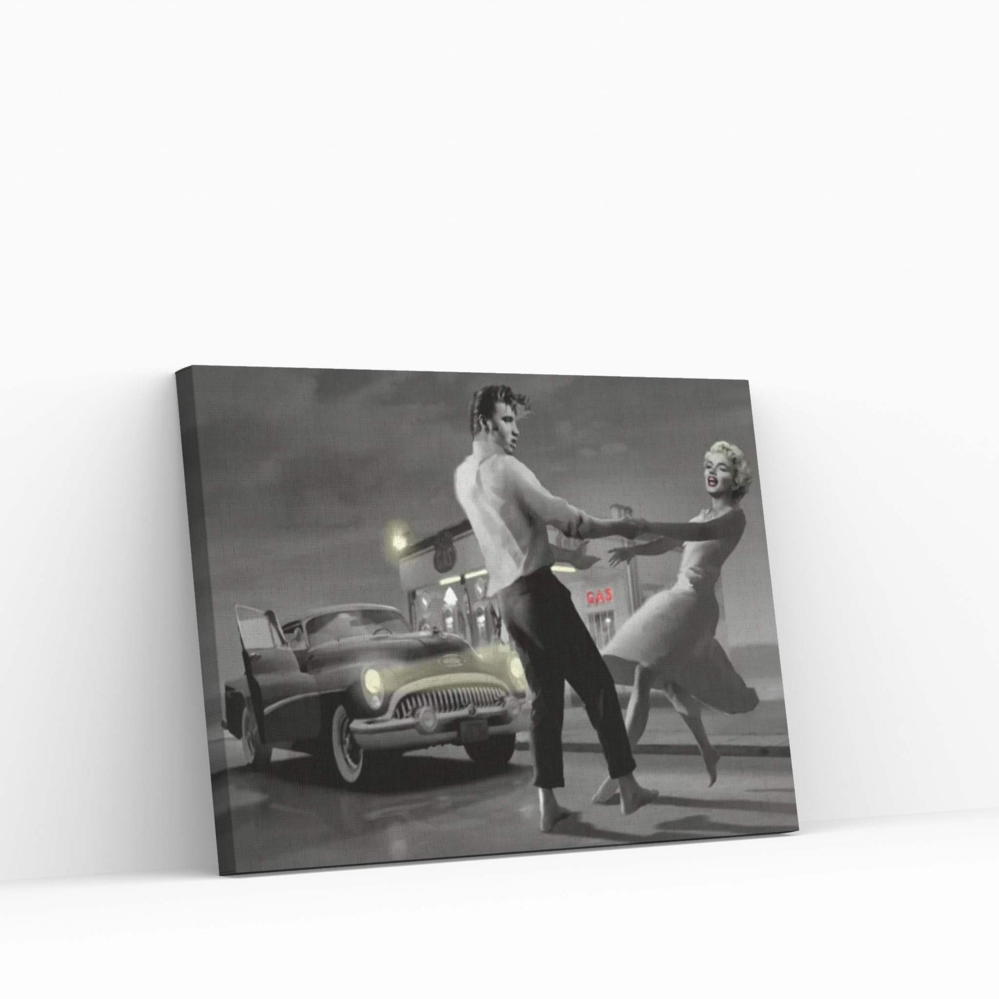 Rendezvous II Canvas Wall Art - Y Canvas