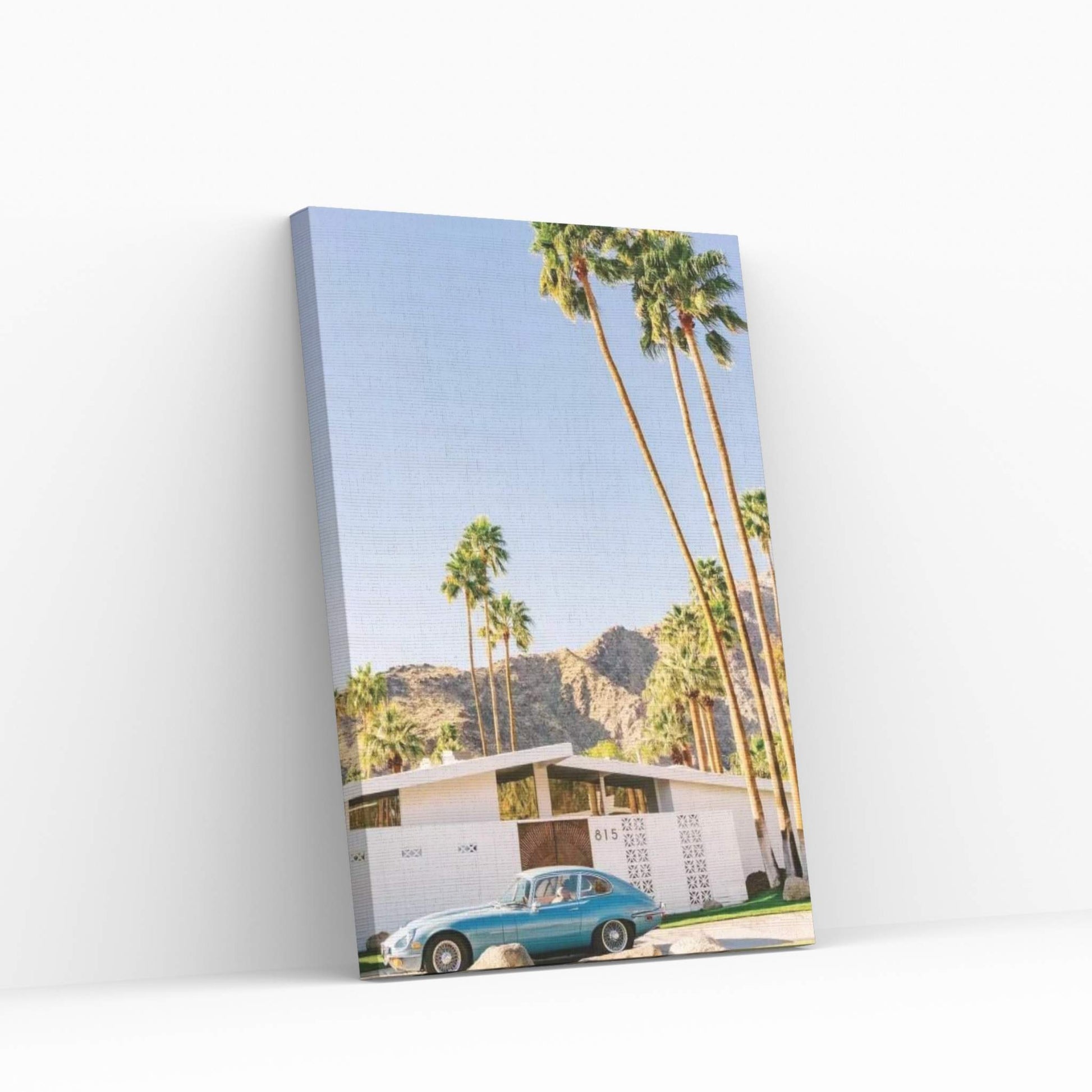 Palm Springs Ride VIII Canvas Wall Art - Y Canvas