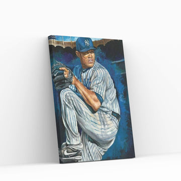 Sandman (Mariano Rivera) Canvas Wall Art - Y Canvas