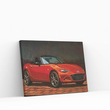 Mazda Mx5 Canvas Wall Art - Y Canvas