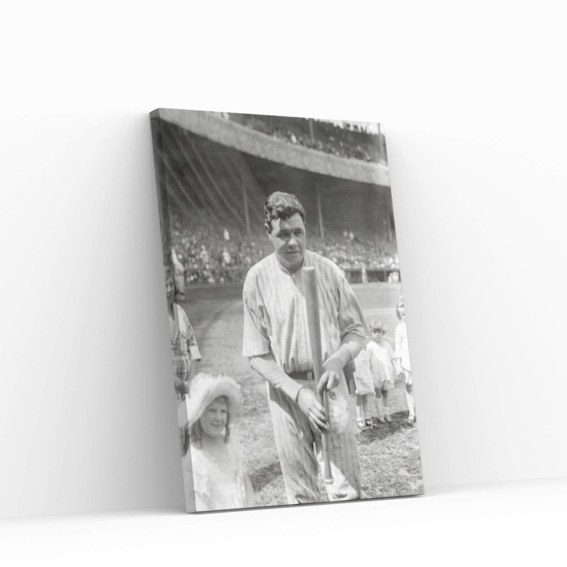 George H. Ruth Canvas Wall Art - Y Canvas