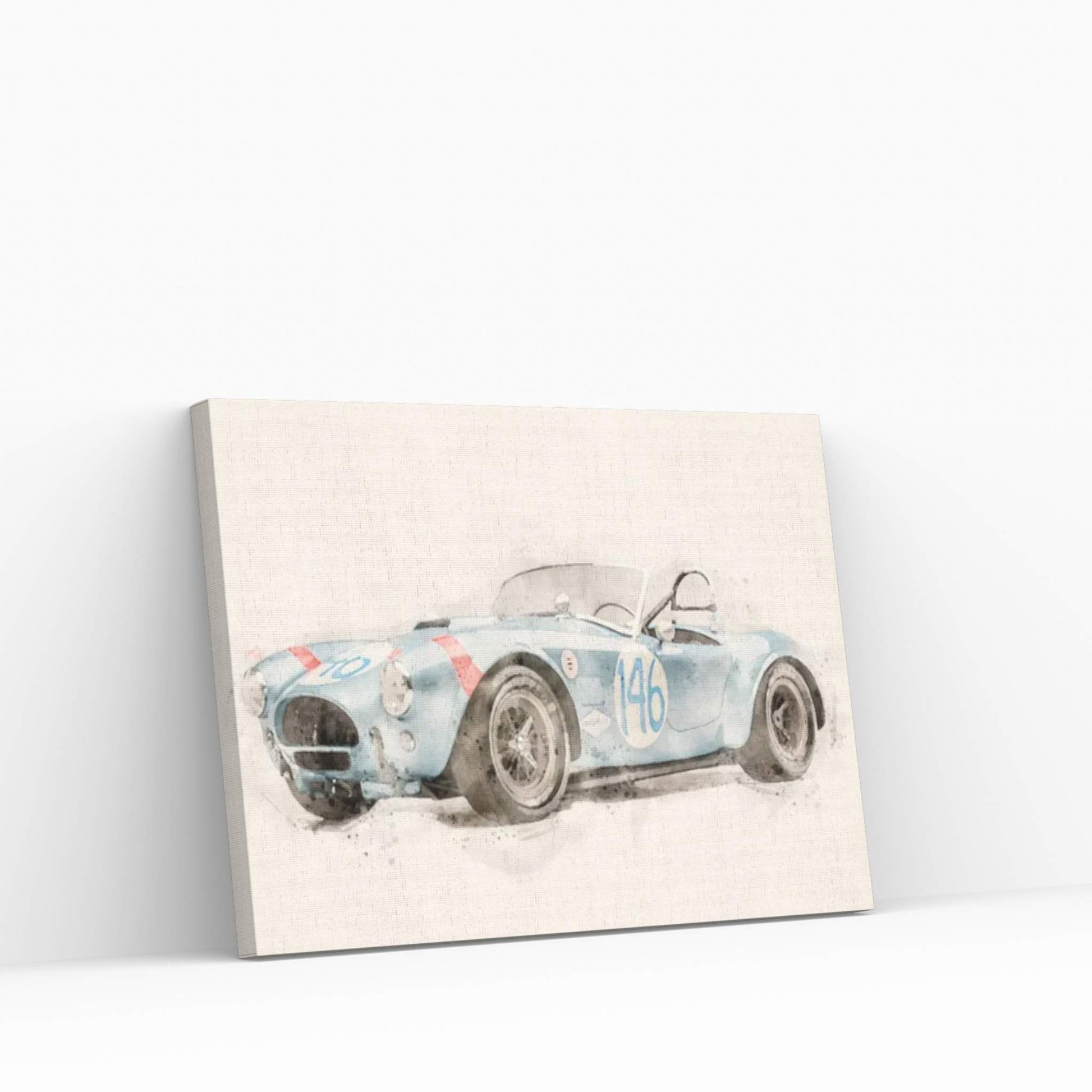 Shelby Super V II Canvas Wall Art - Y Canvas