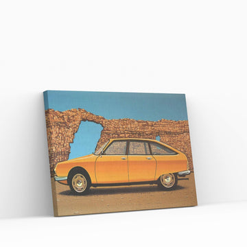 Citroen GS 1970 Canvas Wall Art - Y Canvas