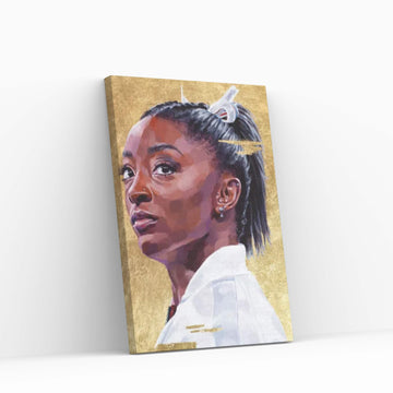 Simone Biles Canvas Wall Art - Y Canvas